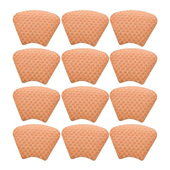 Set de 12 Individuales Semi Circulares Saleen (Naranja)