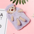 thumbnail image 1 of Hot Water Bottle with Cover Flushing Hot Water Bag and Winter Warm Filling Water Filling Warm Water Bag Plush Cloth Cover Warm Hand Treasure Rubber Hot Water Bottle Hot Water Bottle Rubber, 1 of 1