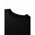 thumbnail image 6 of Men's Casual Slogan Print Short Sleeve T-Shirt, Summer, 6 of 6