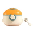 thumbnail image 4 of Recipiente dispensador de fórmula Salvador para bebés con compartimento para cuchara medidora de 5g tapa hermética estuche de viaje Naranja Pequeño dispensador de fórmula, 4 of 10