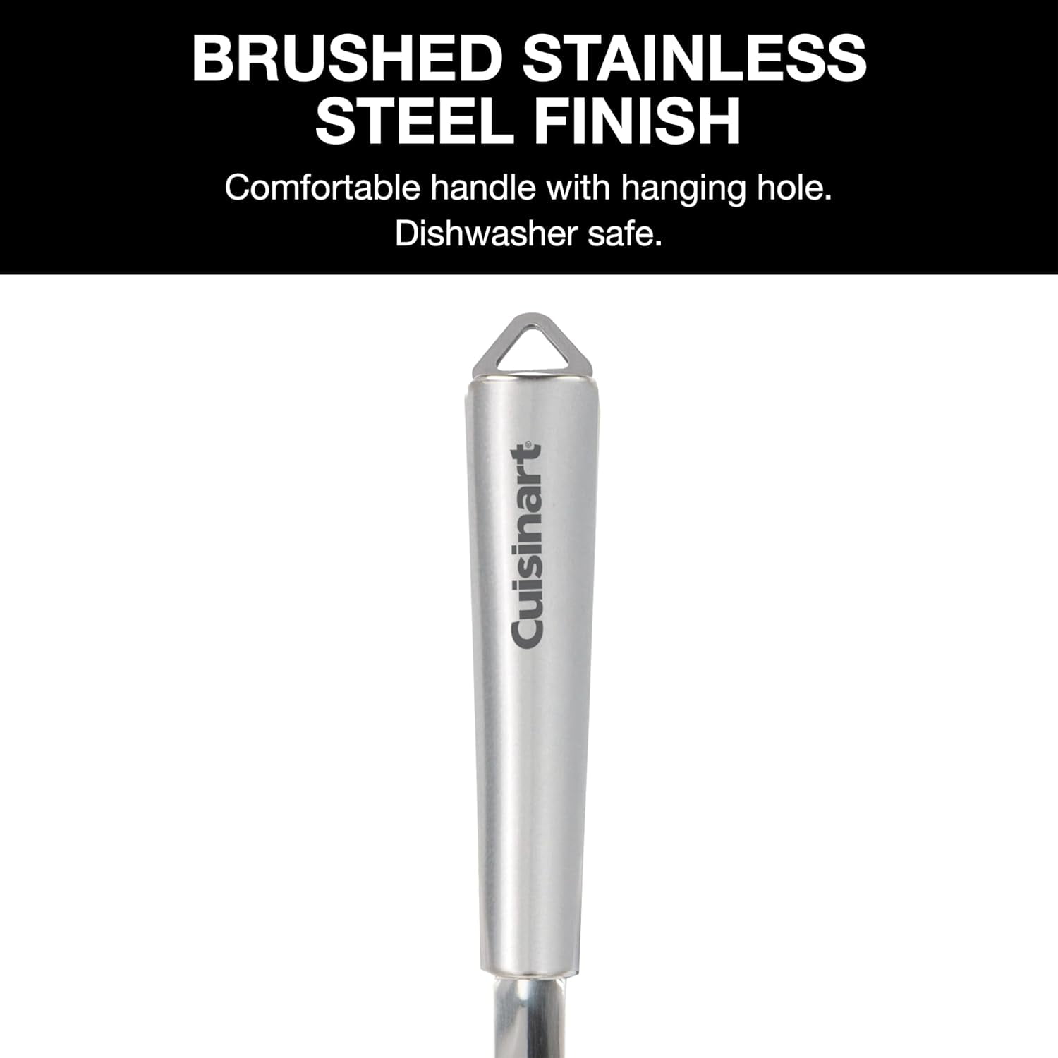 Cuisinart Fusion Pro Stainless Steel Slotted Cooking Spoon, Stainless Steel slotted spoon