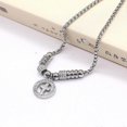 thumbnail image 5 of Pulsera de cruz para mujer, pulsera de plata con dije de cruz, ajustable, de acero inoxidable, con Jesús, católica, regalos religiosos para mujer., 5 of 5