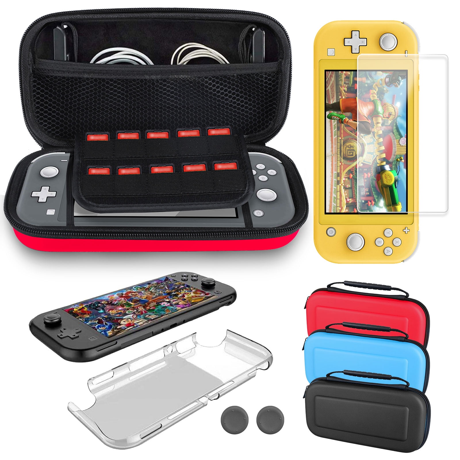 Travel Carrying Bag Game Accessory For Nintend Switch Screen Protector Case 