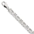 thumbnail image 2 of 925 Sterling Silver 9.5mm Anchor Chain Bracelet, 2 of 3