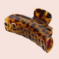 thumbnail image 3 of Scunci Luxe by Conair No-Slip Grip Claw Clip, Tortoiseshell Hair Accessory, 1 Count, 3 of 8