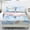 Blue Pink Marble Roses, variant on Xixirimido Dragonfly Hydrangea Floral Print Bed Sheets Set 3 Piece Bedding Sheet Set, Comfy Non-Slip Bedsheet & Pillowcases Deep Pocket Fitted Sheet for Women Men, Twin Size