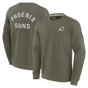 Unisex Fanatics Olive Phoenix Suns Elements Super Soft Fleece Pullover Sweatshirt