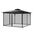 thumbnail image 1 of VEVOR Replacement Mesh Gazebo Netting Screen for 12x12x 7.5 ft Outdoor Patio, Net Only, 1 of 9