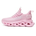 thumbnail image 4 of GSLMOLN Women's Lightweight Breathable Walking Shoes, Sock Sneakers, Pink, Size 11, 4 of 6