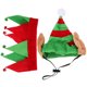 thumbnail image 5 of 1 Juego de disfraz de elfo de Navidad para perros y gatos, gorro navideño de invierno para mascotas, sombrero de elfo, Collar de Cosplay, 5 of 6