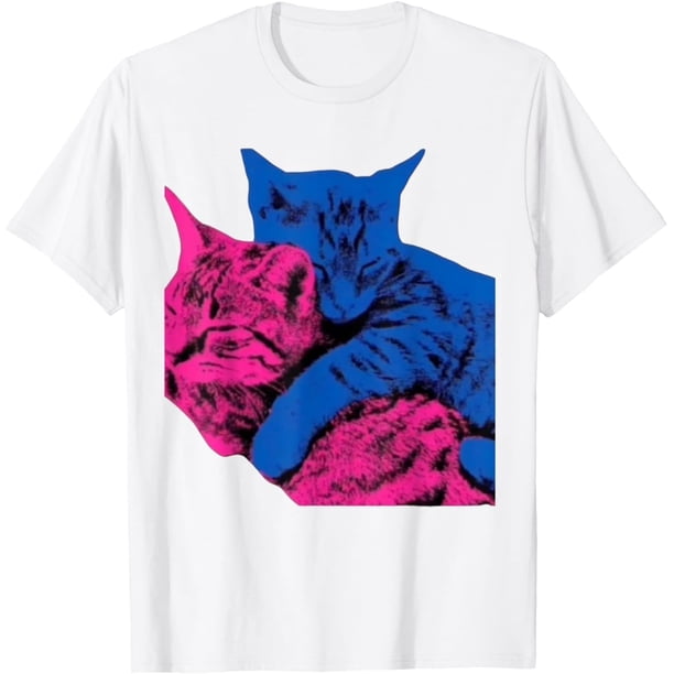 Camiseta divertida para amantes de los gatos de TV Girl Band