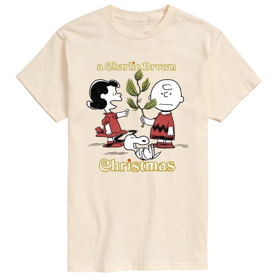 Peanuts - Charlie Brown Christmas Tree Short Sleeve Graphic T-Shirt