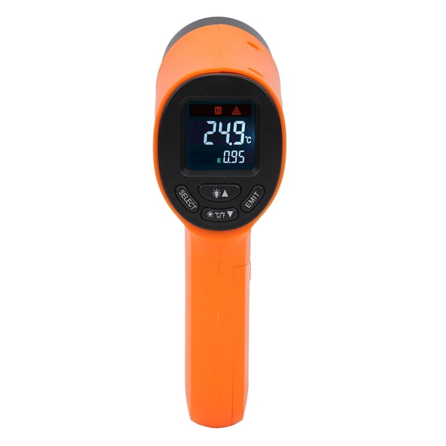 Sailing Pistola medidora de temperatura infrarroja sin contacto - Termómetro portátil de mano HW550 (naranja)