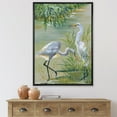 thumbnail image 3 of Designart Oiseaux Héron I ART MURAL À CADRE FLOTTÉ, 3 of 4