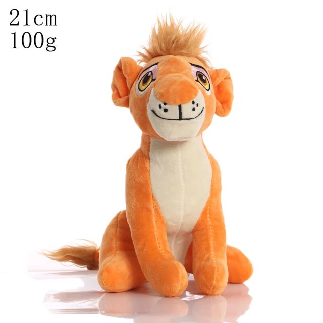 Muñeco de peluche del Rey León de Disney, personaje de animación de dibujos animados, Simba, Mufasa, Scar, juguete de peluche, regalo de cumpleaños y Navidad para niños