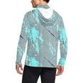 thumbnail image 3 of Aofany Men's Sun Protection Hoodie Shirts UPF 50+ Quick Dry Long Sleeve Sun Guard T-Shirts Fishing Climbing Lightweight Hooded Blouses with Mask Rash Guard, 3 of 4