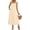 26#a Beige, variant on Womens Summer Maxi Dress 2026 Casual Boho Sleeveless Spaghetti Strap Smocked Tiered Long Beach Sundresses Black L