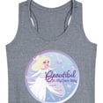 thumbnail image 3 of Frozen - Winter - Beautiful In My Own Way - Women's Racerback Tank Top, 3 of 5