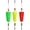 A-Popper-Buoyancy:1.1oz(30g)-Float Length:2.9in/73.5mm*3pcs, variant on Dovesun Fishing Bobbers Popping Cork Weighted Fishing Floats Fishing Corks Popping Corks for Saltwater Freshwater 3 Shapes 3pcs/6pcs