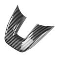 thumbnail image 5 of Adorno de la Cubierta del Panel del Volante del Estilo V de la Fibra de Carbono del Coche Etiqueta Engomada Decorativo de Marco para Honda Vezel HR-V HRV 2021 2022, 5 of 5