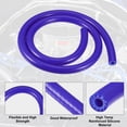 thumbnail image 5 of Unique Bargains Silicone Vacuum Tubing Hose Line Automotive Vacuum Hose Engine Air Intake Blue ID 8mm 3.28ft Length, 5 of 7