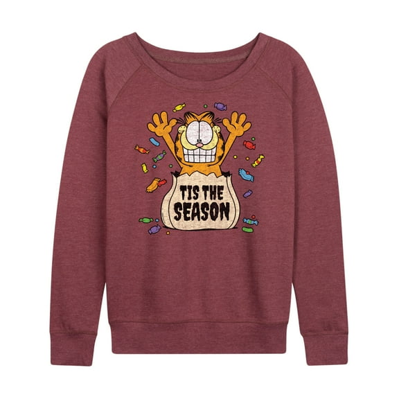 Garfield - Tis The Reason - Women's Lightweight French Terry Long Sleeve Shirt