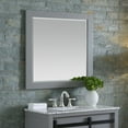 thumbnail image 5 of Altair Design Maribella 34" Rectangular Bathroom Wood Framed Wall Mirror in Gray, 5 of 10