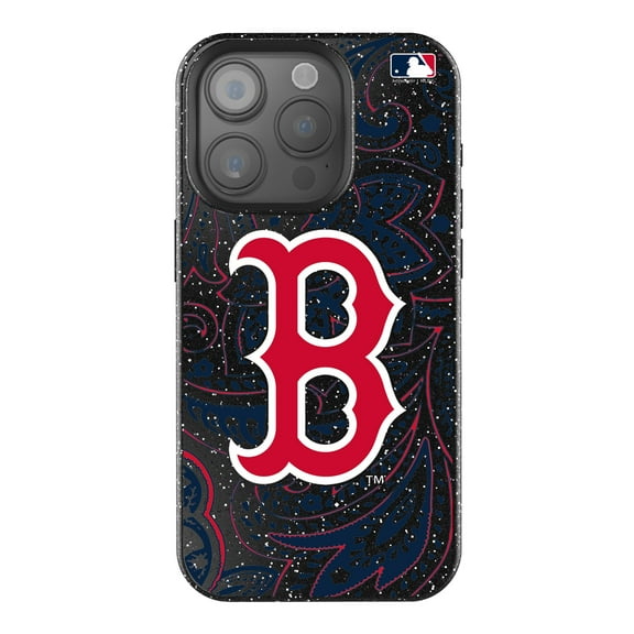 Keyscaper Boston Red Sox Paisley Bling iPhone Case