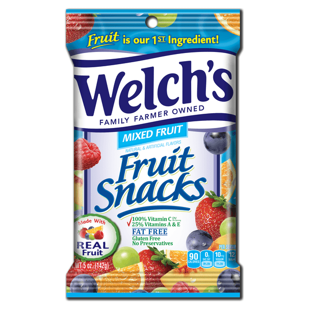 Welch's Mixed Fruit Snacks, 5 Oz.
