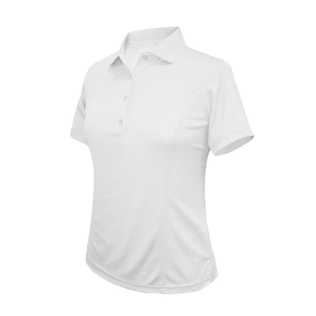 Monterey Club Women's Medium Weight Pique Solid Golf Polo Shirt 2360