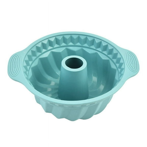 Silicone Mould for Pastry Cake Mould Bakeware Dessert Tools Muffin Bread Baking Accessories Mint Green