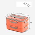 thumbnail image 2 of Boîte à lunch Isolée avec Doublure en Acier Inoxydable 304 Chauffée - styles Variés, 2 of 12