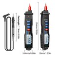 thumbnail image 6 of Digital Multimeter Pen Type Meter 4000 Counts with Non Contact AC/DC Voltage Resistance Capacitance ,High&Low Sensitivity, 6 of 6