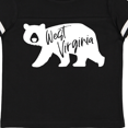 thumbnail image 4 of Inktastic West Virginia White Bear Silhouette Boys or Girls Toddler T-Shirt, 4 of 5