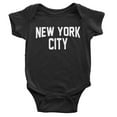thumbnail image 5 of New York City Baby Bodysuit Screen Printed Soft Cotton Snapsuit, 5 of 10