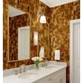 thumbnail image 3 of S4Sassy Palace Scene Wallpaper- Asian Style Wall Covering, 25"X 60" Self-Adhesive Textured Vinyl Walls Paper, Decorative Wallwrap, Diy Walls Covering For Bedroom, Living Room- Brown, 3 of 9