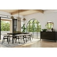 thumbnail image 2 of Alpine Furniture Cove Rectangular Dining Table, Vintage Black, 2 of 8