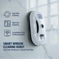 thumbnail image 2 of Automatic Window Cleaning Robot,Window Cleaner Robot Inside/Outside with 2800Pa Suction,Anti-Drop Protection,Remote Control for Glass Mirror Washing, 2 of 7
