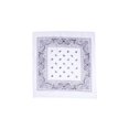 thumbnail image 1 of Paisley White Bandannas, 1 of 2