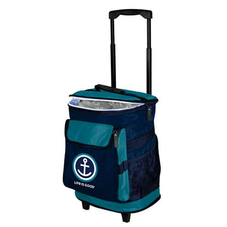 Life is Good Beach 48 Can Rolling Cooler (Best Rolling Cooler For Beach)