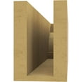 thumbnail image 4 of Ekena Millwork 4"W x 6"H x 20"L Mediterranean Woodgrain TimberThane Rafter Tail, Primed Tan, 4 of 6