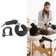 thumbnail image 3 of Reposacabezas de Masaje para Cama, Cuna de Masaje para la Cara, Cama de Belleza, Reposacabezas, Cuna en Forma de U, Mesa de Masaje Plegable Ajustable, Juego de almohadas para la cabeza de masaje, 3 of 9