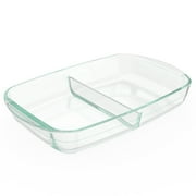 Pyrex Durable high-quality Divided Glass Baking Dish, 8x12