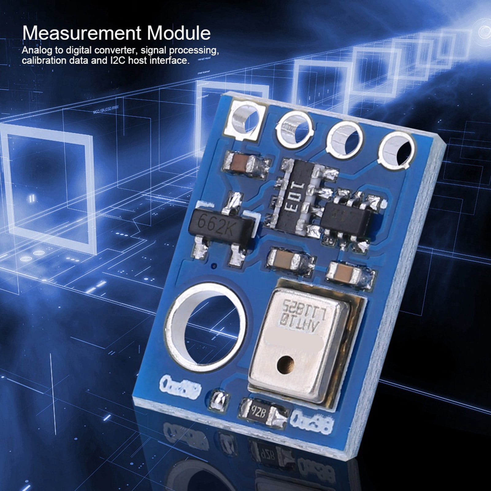Module Capteur Température Humidité I2C Haute Précision - Alimentation 2.2V-5.5V - Plage -40°C à 85°C