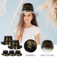 thumbnail image 3 of Minkissy 5Pcs Paper Hat Yellow Festive Atmosphere For New Year Celebrations, 3 of 4