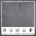 thumbnail image 3 of Lovableguy Floral-shaped Bean Bag Couch for Adults,Soft Faux Fur Loveseat Boneless Floor Sofa with 3 Pillow for Small Space,Bedroom,Apartment,Gray, 3 of 7