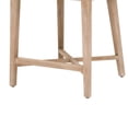 thumbnail image 4 of Interwoven Rope Counter Stool with Stretcher and Cross Support, Dark Gray- Saltoro Sherpi, 4 of 5
