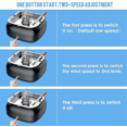thumbnail image 3 of 4000mah Electric Ashtray Air Purifier 8 Million Negative Ion Smoke Free Air Purifier High quality, 3 of 5