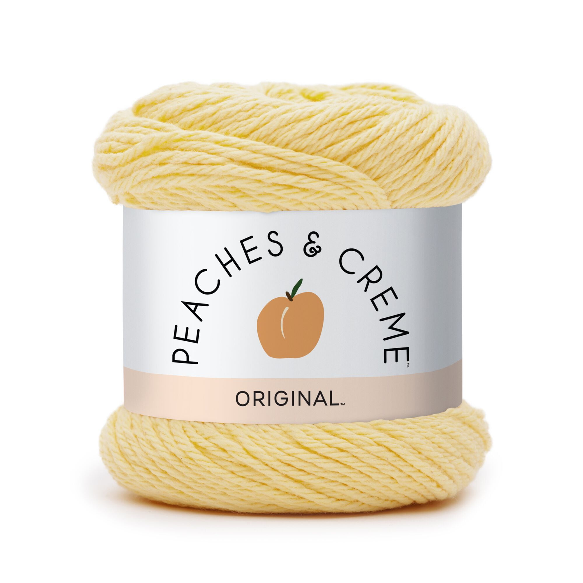 Peaches & Creme (Cream) Cotton Yarn Gold 2.5 oz. Color 11605
