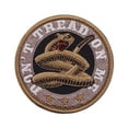 thumbnail image 2 of Rothco Don't Tread On Me Morale Patch with Hook Back, 3" Round, 2 of 2